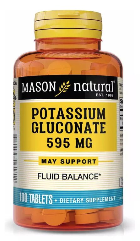 Gluconato de potasio Mason