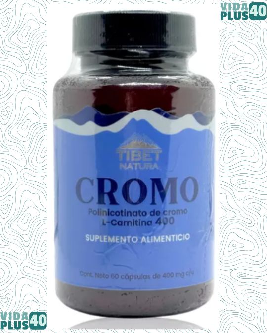 Polinicotinato De Cromo L-carnitina 400 60 Caps Tibet Natura