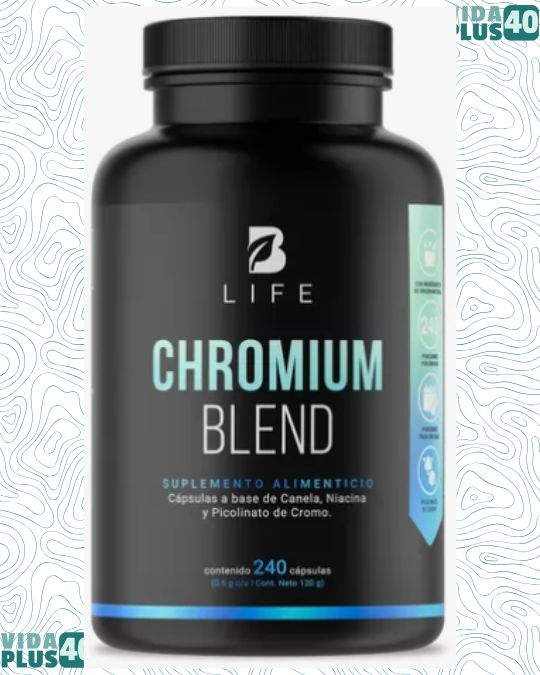 Picolinato De Cromo De 240 Cápsulas Chromium Blend B Life